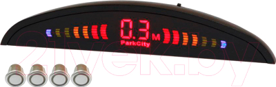 Парковочный радар ParkCity Riga 418/106 (серебристый)
