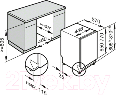 Посудомоечная машина Miele G4782 SCVi EcoFlex