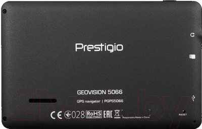 GPS навигатор Prestigio GeoVision 5066 / PGPS5066CIS04GBPG (темно-серый)