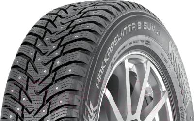 Зимняя шина Nokian Tyres Hakkapeliitta 8 SUV 255/55R18 109T (шипы)