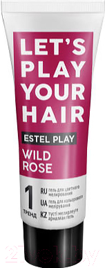 Гель-краска для волос Estel Play Тренд 1 (Wild Rose)