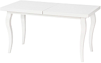 Обеденный стол Halmar Mozart 140-180x80 (белый) - 