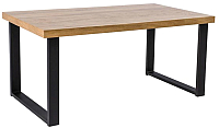 Обеденный стол Signal Umberto 150x90 (дуб/черный) - 