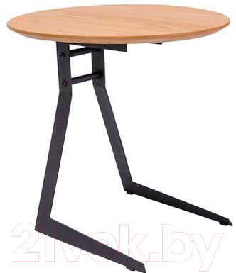 Приставной столик Signal Vico (дуб/черный)