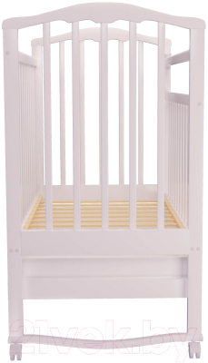 Детская кроватка Агат Золушка 2 (белый)