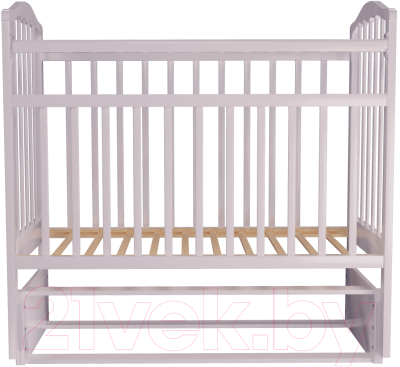 Детская кроватка Агат Золушка 5 (белый)