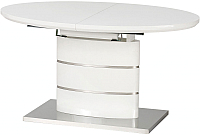 Обеденный стол Halmar Aspen 140-180x90 (белый) - 