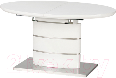 Обеденный стол Halmar Aspen 140-180x90 (белый)