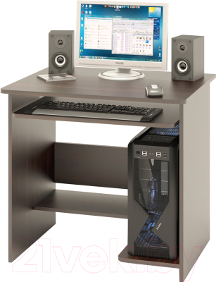 Компьютерный стол Сокол-Мебель КСТ-01.1В (венге)