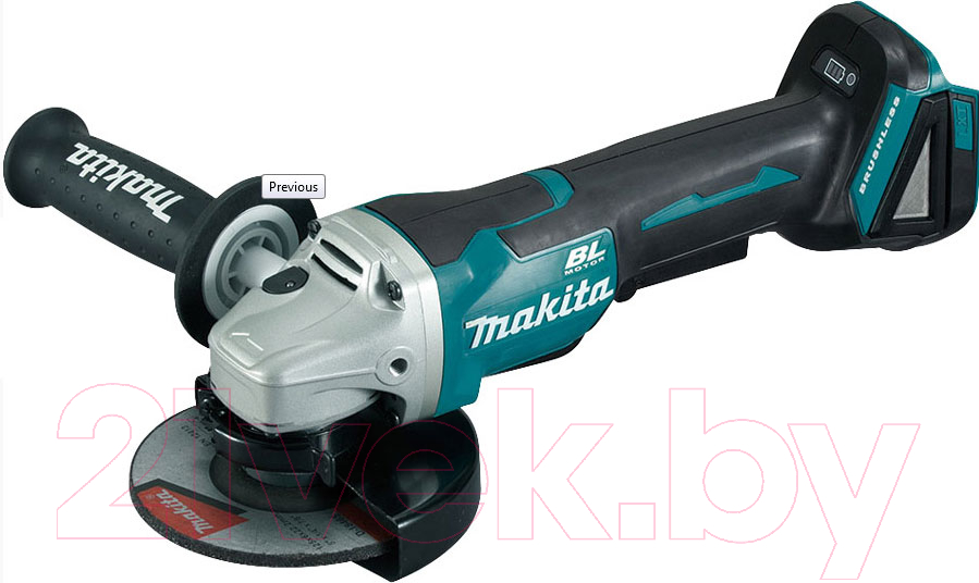 Профессиональная угловая шлифмашина Makita DGA508Z