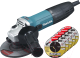 Профессиональная угловая шлифмашина Makita GA5030X3 - 