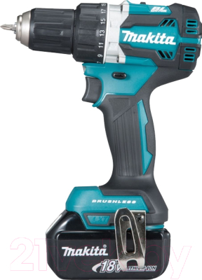 Профессиональная дрель-шуруповерт Makita DDF484RME