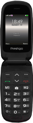 Мобильный телефон Prestigio Grace B1 / PFP1242DUOBLACK (черный)