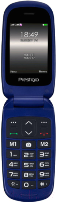 Мобильный телефон Prestigio Grace B1 / PFP1242DUOBLUE (синий)