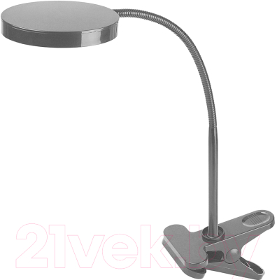 Настольная лампа ЭРА NLED-435-4W-S (серебро)