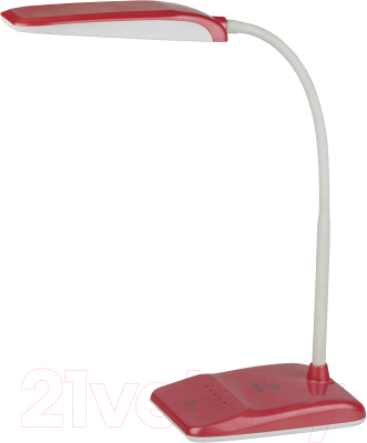 Настольная лампа ЭРА NLED-447-9W-R (красный)
