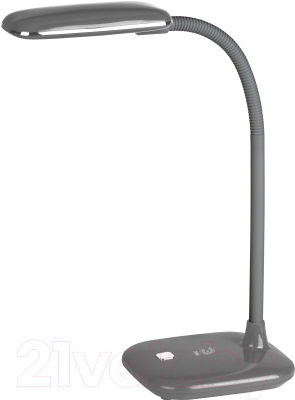 Настольная лампа ЭРА NLED-450-5W-GY (серый)