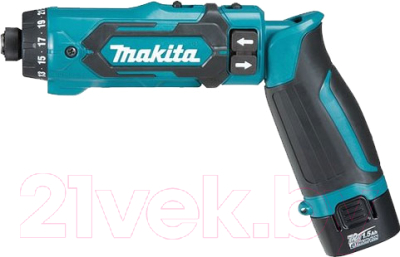 Профессиональная электроотвертка Makita DF012DSE