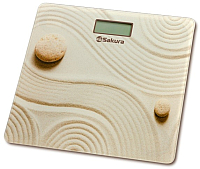 Напольные весы электронные Sakura SA-5072C (песок) - 