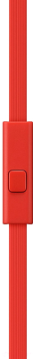 Наушники-гарнитура Sony MDR-XB550AP (красный)