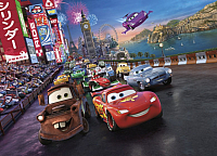 

Фотообои листовые Komar, Cars Race 4-401