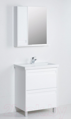 Шкаф с зеркалом для ванной АВН Турин 60 / 64.21-01