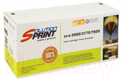 

Тонер-картридж Solution Print, Черный, SP-B-3060/3170/7600T