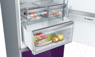 Холодильник с морозильником Bosch KGN39JA3AR