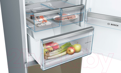 Холодильник с морозильником Bosch KGN39JQ3AR