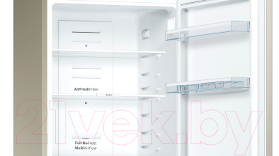 Холодильник с морозильником Bosch KGN39VK1MR