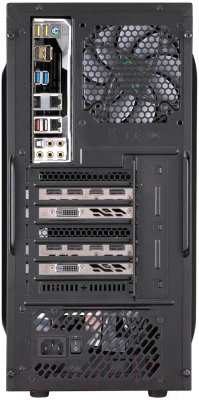 Корпус для компьютера FSP CMT210 (черный)