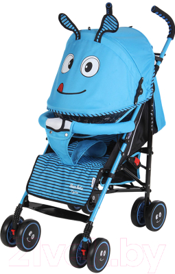 Детская прогулочная коляска Bambola Жужа (голубой)