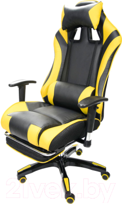 Кресло геймерское Calviano GTS NF-S103 (черный/желтый)