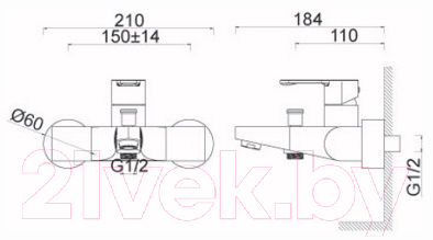 Смеситель Gerhans K13005