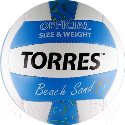 Мяч волейбольный Torres Beach Sand V30095B (размер 5)