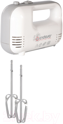 Миксер ручной Endever Sigma 02 (белый/серый)