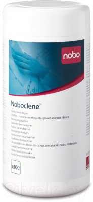 Салфетки для очистки маркерных досок NOBO Clene 1901438 (100шт)