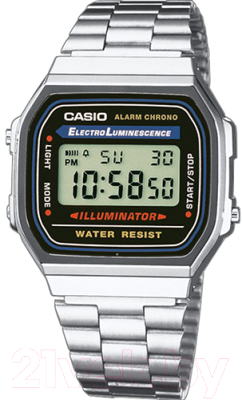 Часы наручные мужские Casio A168WA-1YES