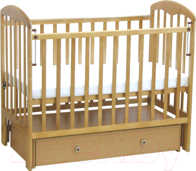 Детская кроватка Фея 328 (медовый)