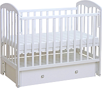 Детская кроватка Фея 328 (белый) - 