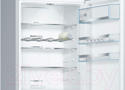 Холодильник с морозильником Bosch KGN39LQ3AR