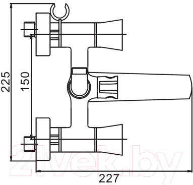 Изображение товара Смеситель Ledeme L3187