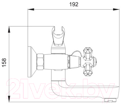 Смеситель Ledeme L3190