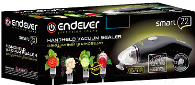 Вакуумный упаковщик Endever Smart 22 (серый/черный)