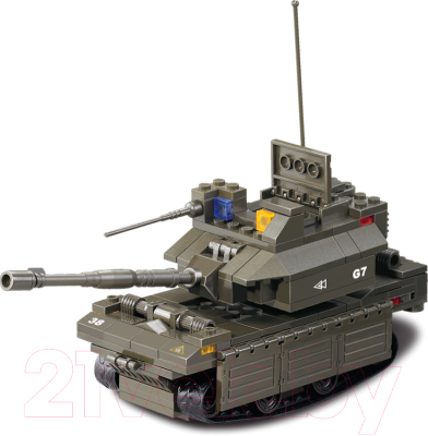 Конструктор Sluban Армия Танк M1A2-Абрамс / M38-B0287