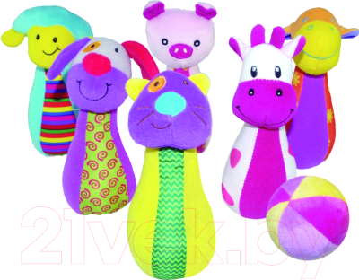

Развивающая игрушка Biba Toys, Набор боулинга. Счастливая Ферма / BS544