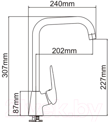 Смеситель Ledeme L4048