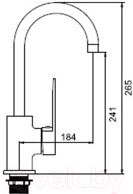 

Смеситель Ledeme, L4054-2