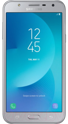 Смартфон Samsung Galaxy J7 Neo 2017 / SM-J701F/DS (серебристый)