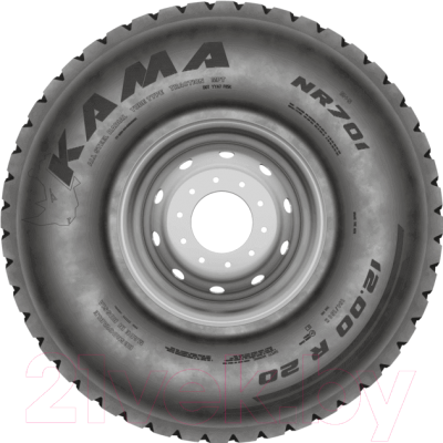 Грузовая шина KAMA NR-701 12.00R20 154/150K